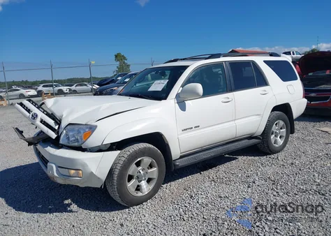 2005 Toyota 4Runner Limited V6 from USA, damaged, VIN JTEBU17R550069650